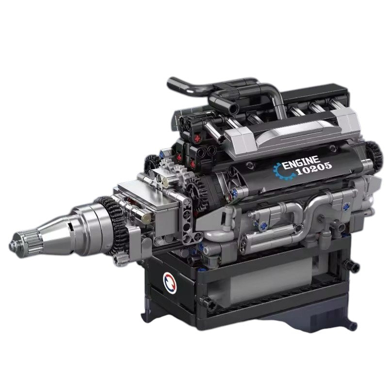 Gemotoriseerde Britse luxe V12 motor