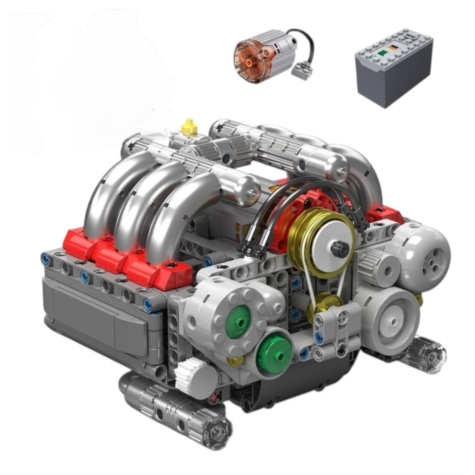 Boxermotor Motorisierter Flat-6-Motor