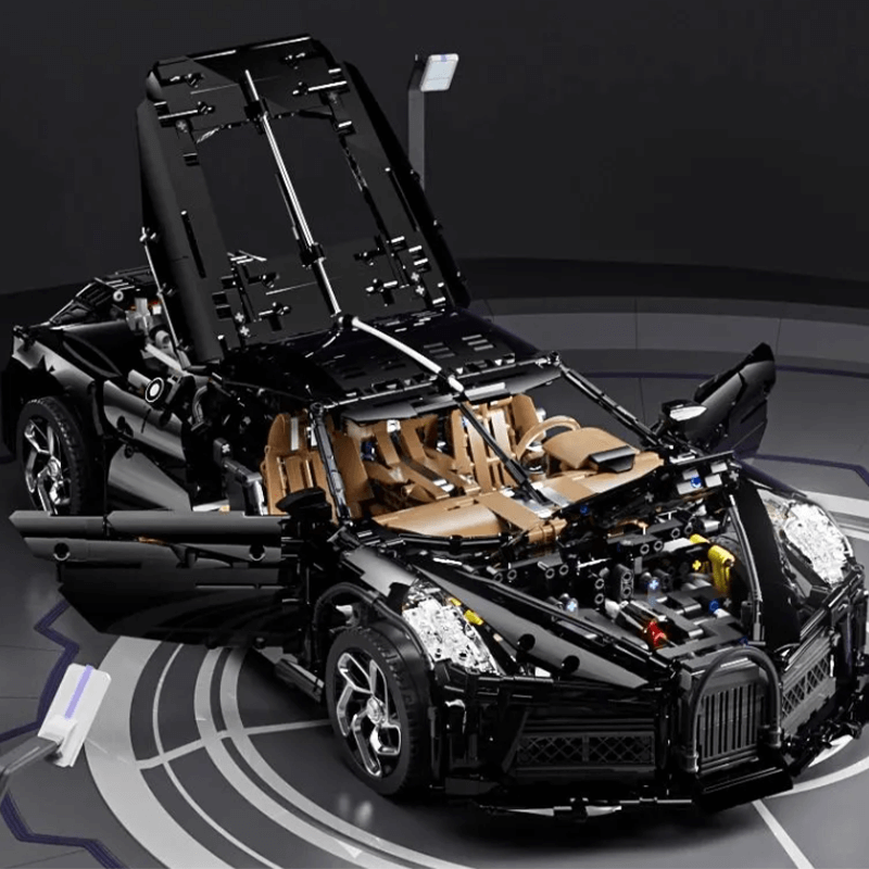 Bugatti Das schwarze Auto