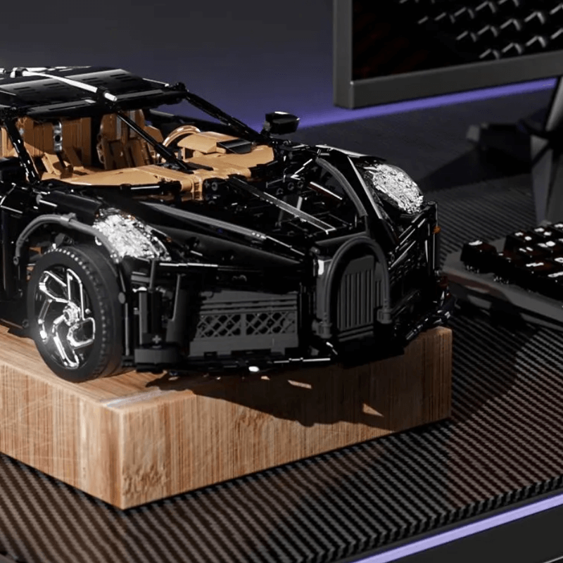 Bugatti Das schwarze Auto