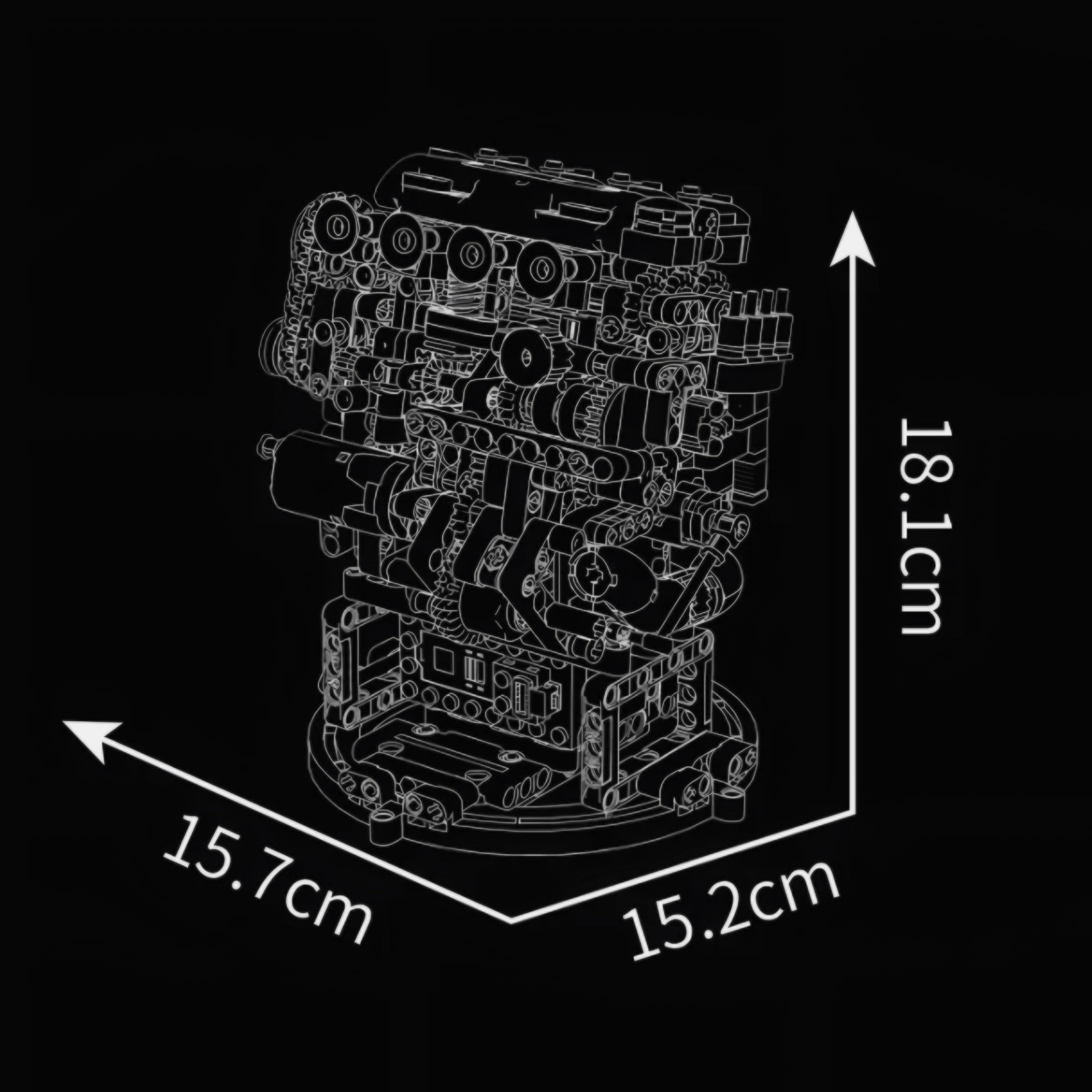 JDM VTEC Performance Motor 772 Stück