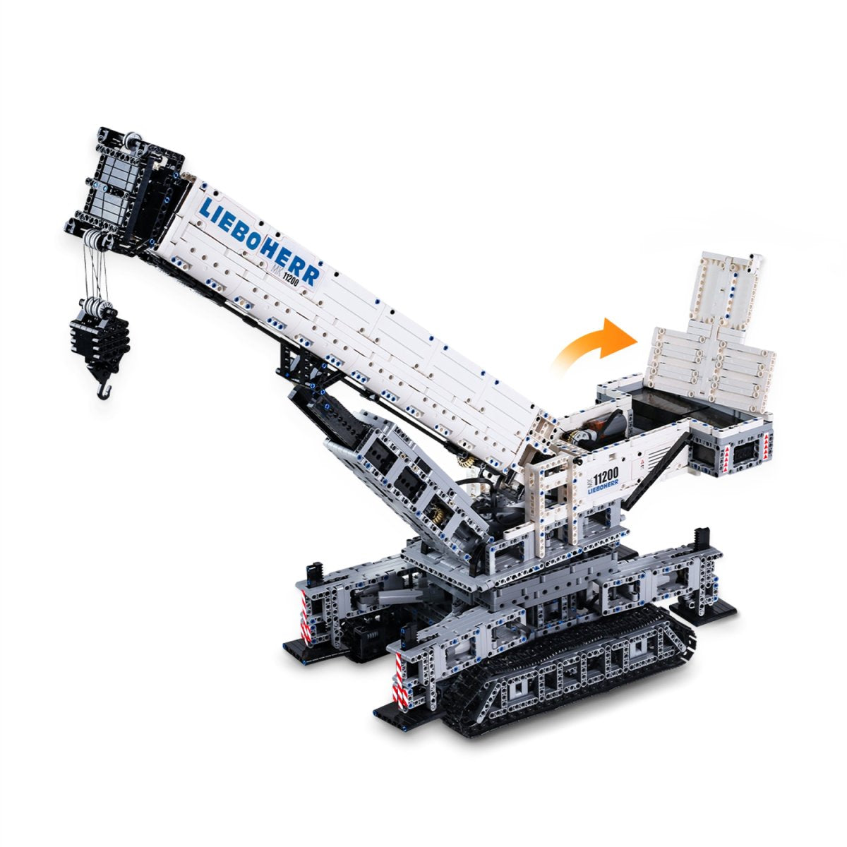 Raupenkran Gigantischer RC-Raupenkran
