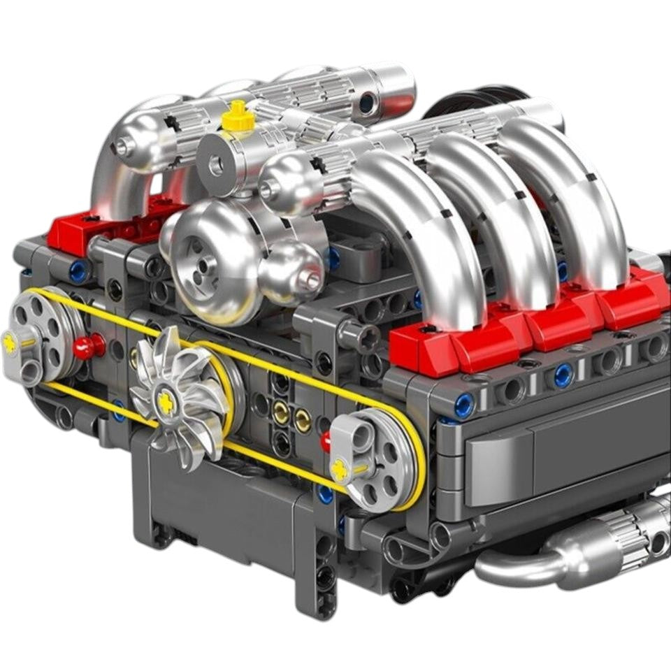 Boxermotor Motorisierter Flat-6-Motor