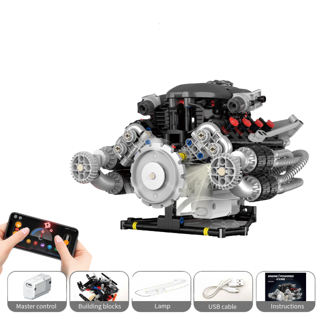 V8 TwinTurbo Motorblok