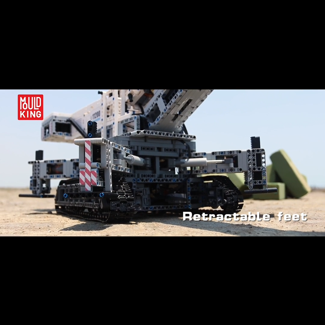 Raupenkran Gigantischer RC-Raupenkran